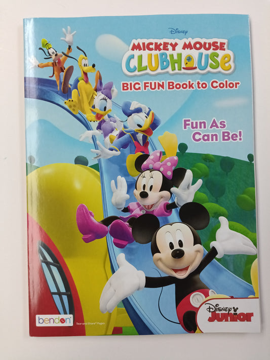 Mickey Clubhouse Coloring Book