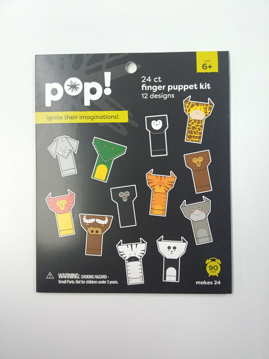 ACTIVITY FINGER PUPPET SAFARI