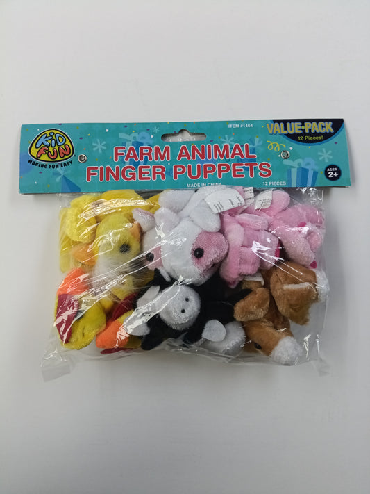 Farm Animal Finger Puppets