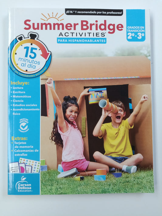 SUMMER BRIDGE ACTIVITIES SPANISH 2-3 WORKBOOK