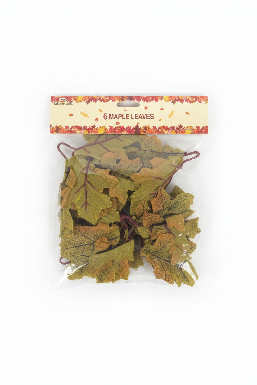 6 Maples Leaves