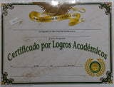 CERTIFICADO LOGRO ACADEMICO 30 EACH