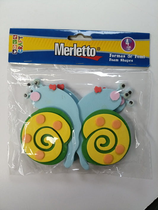 Formas Foamy Insectos 4PCS
