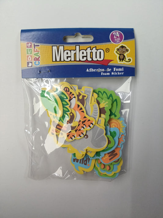 Formas Foamy Animal Safari