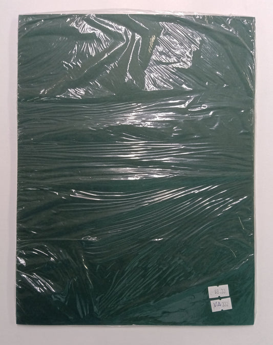 CERTIFICATE FOLDER GREEN-PLAIN