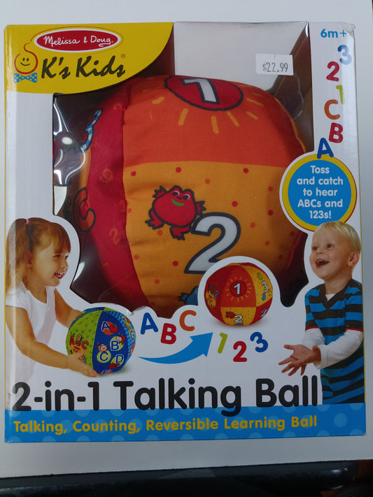 2 IN 1 TALKING BALL