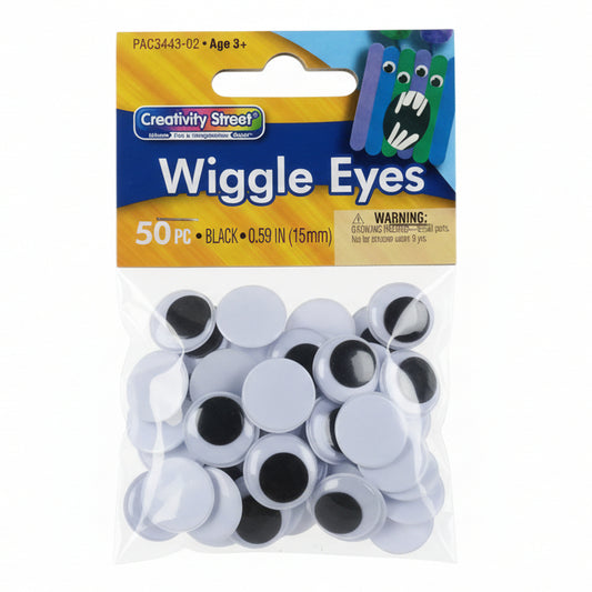 Wiggle Eyes | 50pc