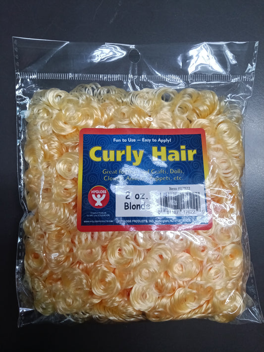 CURLY HAIR - 2 OZ BLONDE