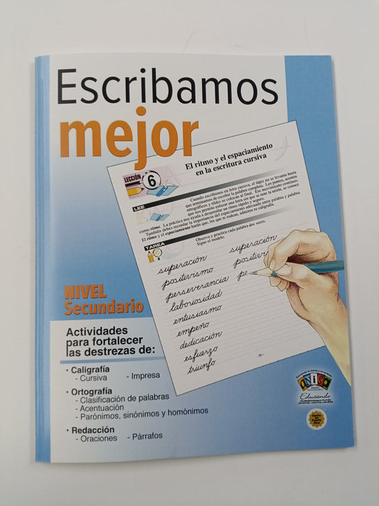 LIBRO ESCRIBAMOS MEJOR
