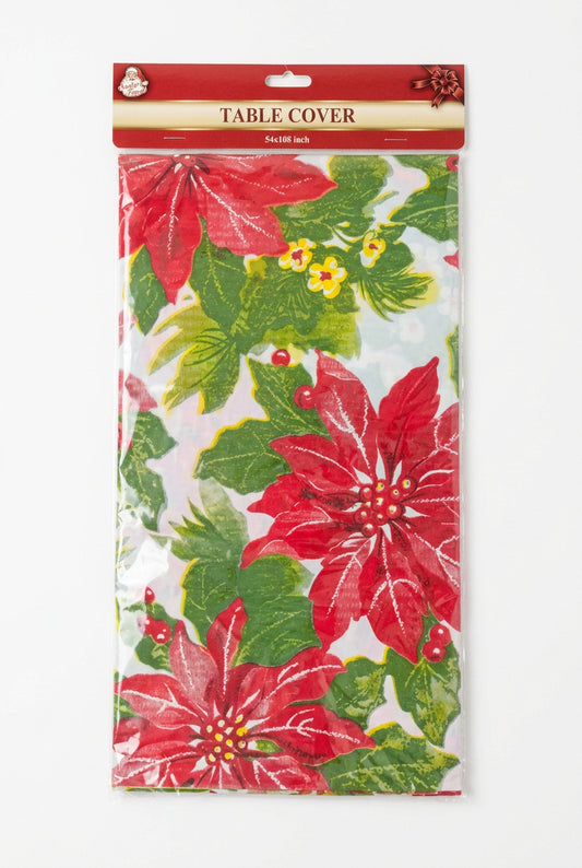 Table Cover Christmas 1pc 54x108IN