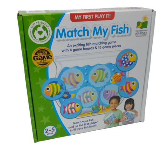 MY FIRST PLAY IT MATCH MY FISH