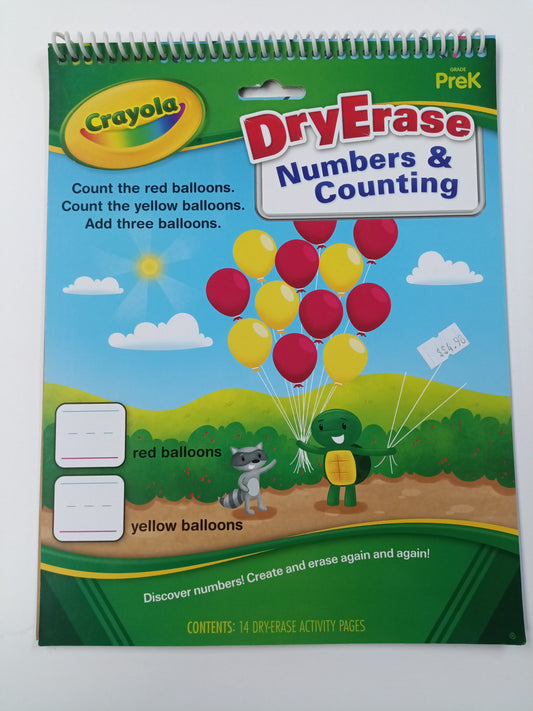 Crayola Dry Erase Numbers & Counting