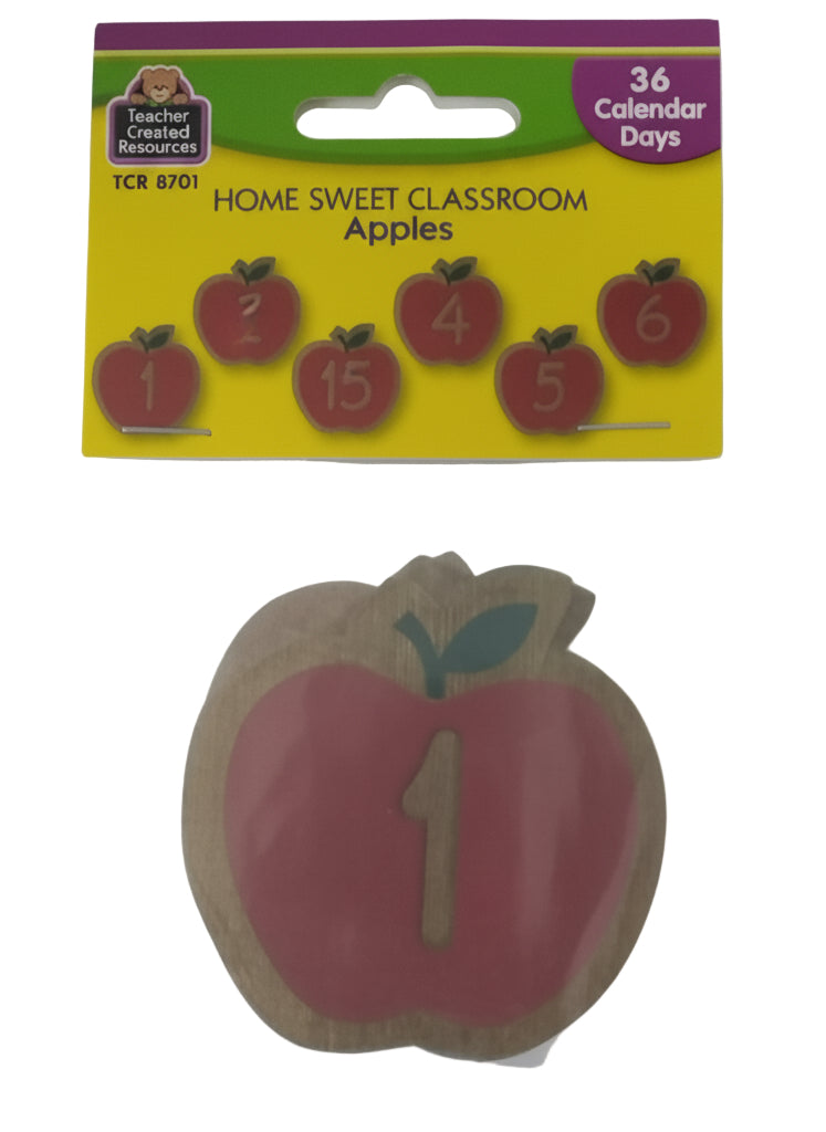 APPLES HOME SWEET CLASSROOM CALENDAR DAYS