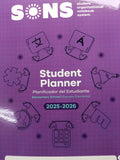 Student Planner 2025-2026 Escuela Elemental