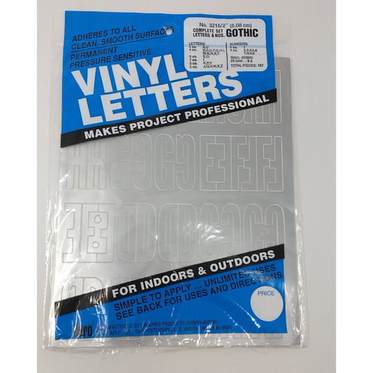 VINYL LETTERS & NUM
