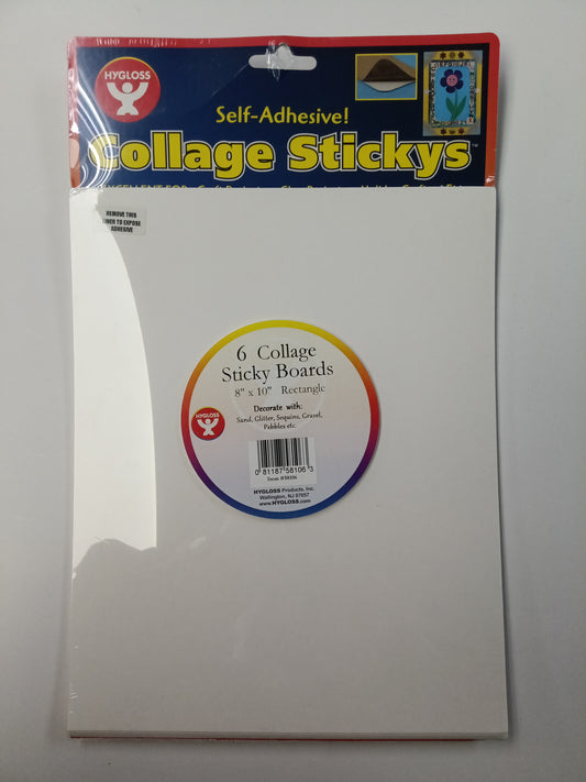 COLLAGE STICKY BOARDS 8X10