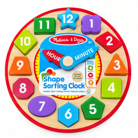 Shape Sorting Clock