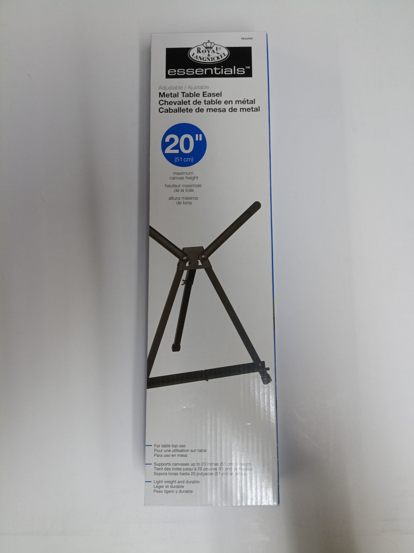 METAL TABLE EASEL 20"