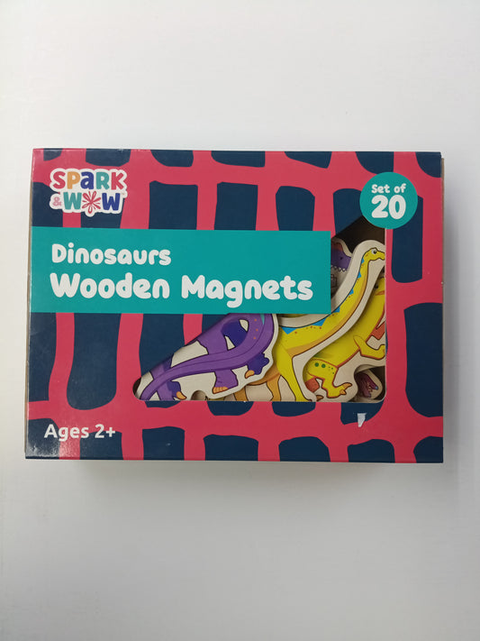 Wooden Magnets Dinosaurs