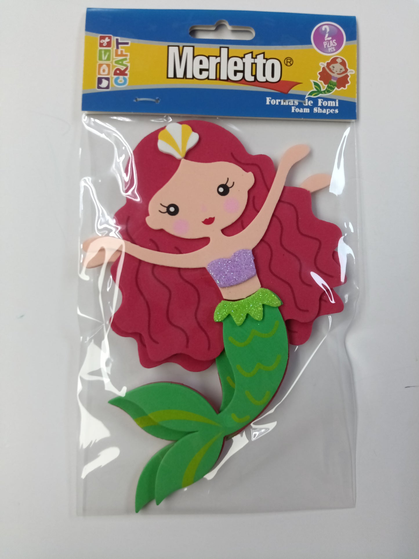 FORMAS FOAMY SIRENA 2PCS