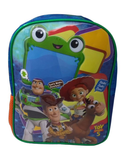 MOCHILA KINDER INFANTIL MASCULINO DISNEY TOY STORY 5 (14 IN)