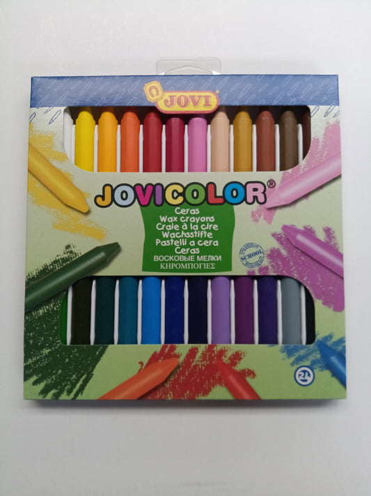 CRAYONS JUMBO ASSORTED COLOR PQ.24