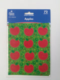 SHAPE STICKER APPLES 72 STICKERS