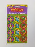 CAN-DO CRAYONS!, FRUIT PUNCH SCENT STICKER LARGE R