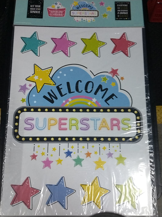STAR BRIGHT SHINE BRIGHT BULLETIN BOARD