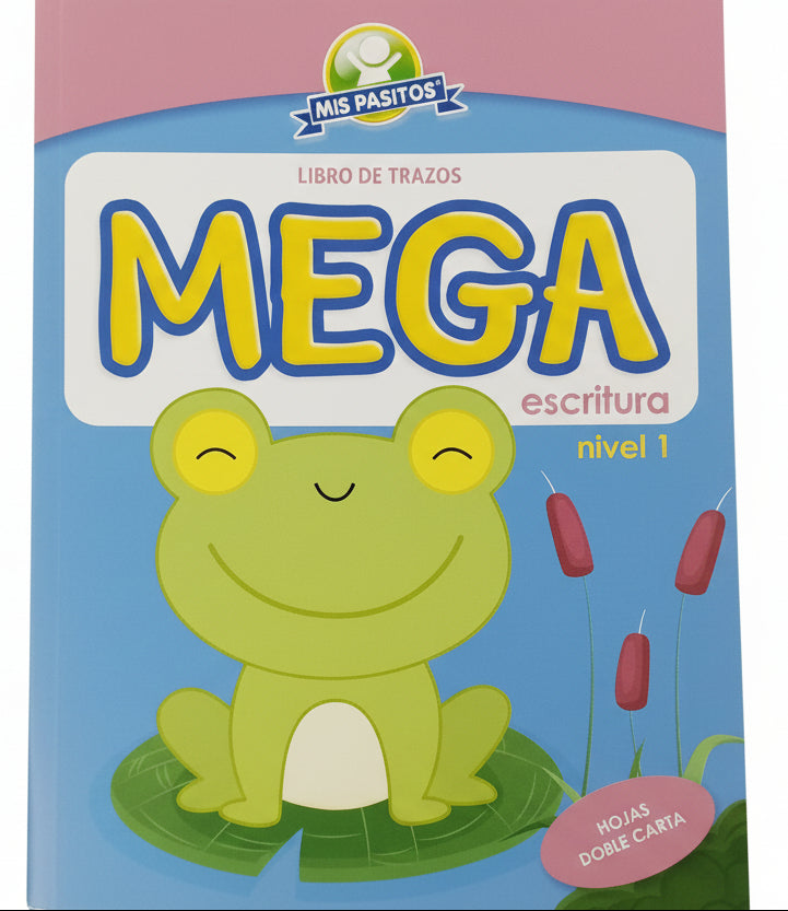 Libro de trazos Mega escritura | Nivel 1