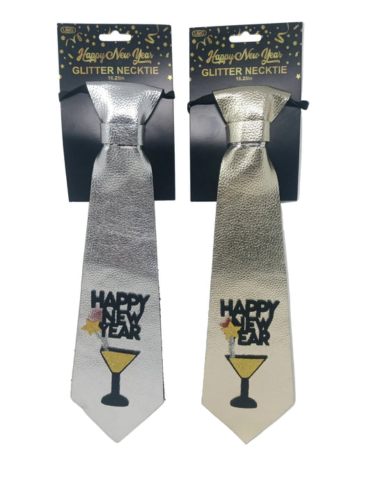 Happy New Year Tie 41.5x11.5CM