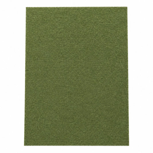 Olive Felt Sheet 9x12