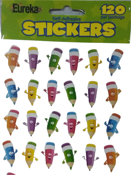 THM STKR PENCIL SMILEY FACES