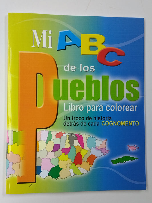 MI ABC DE LOS PUEBLOS LIBRO COLOREAR