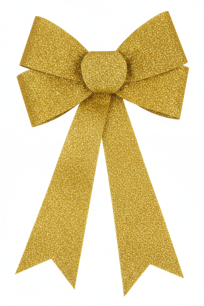 Gold Bow Decoration
