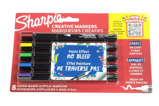 Sharpie Acrylic Brush | Pqt.5