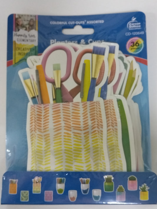 PLANTERS & CUPS CUTOUTS