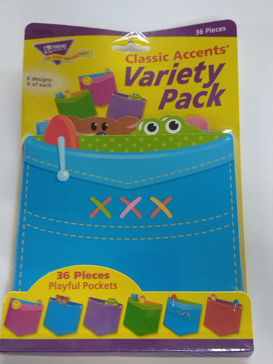 PLAYFUL POCKETS CLASSIC ACCENTS