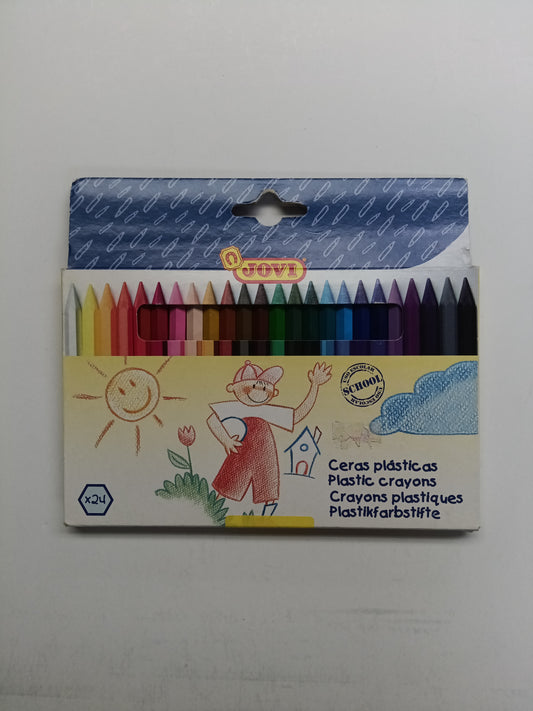 CRAYONES PLASTICOS TIPO LAPICES