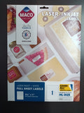 Mac Laser/Ink Jet Labels