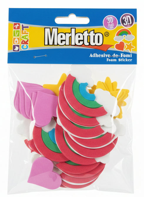 Formas Foamy Arcoiris | 30 pcs