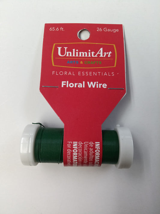 FLORAL SLOOP WIRE GREEN 0.45MM