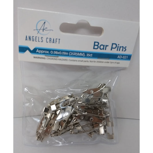 BAR PINS, APPROX. 0.98X0.19IN 35PCS