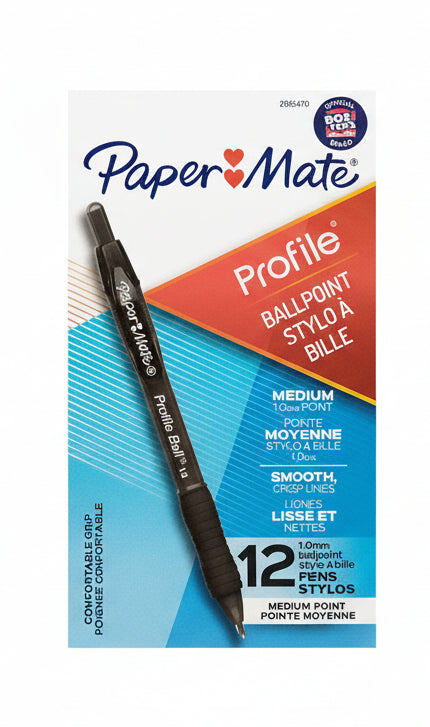 Profile Ballpoint | 0.1mm | Black | 12cd