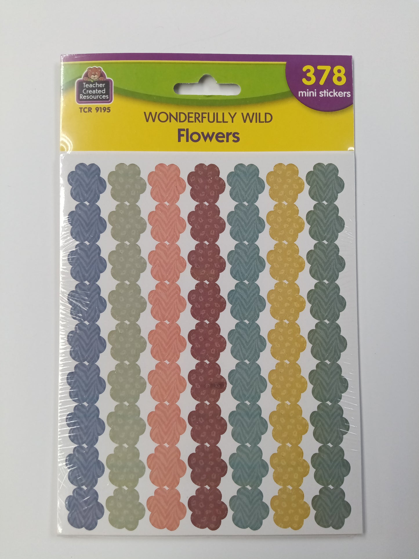 WONDERFULLY WILD FLOWERS MINI STICKERS