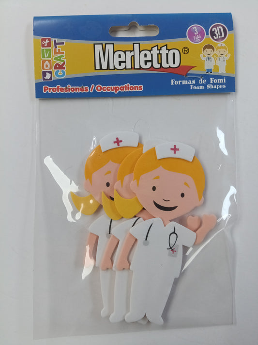 FORMAS FOAMY ENFERMERO (A)