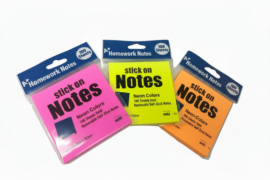 Sticky Notes 3x3 100SH Neon – imagen 1 - JA Riollano