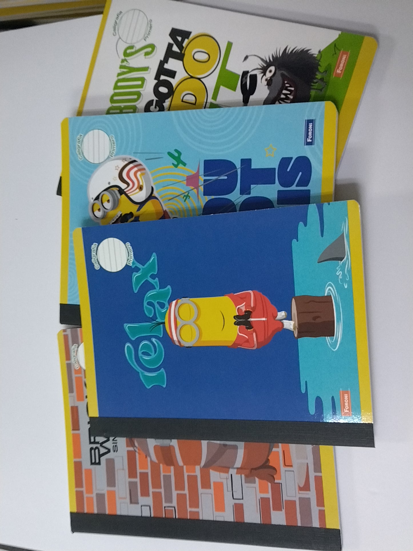 CALIGRAFIA 1º BOOK MINIONS
