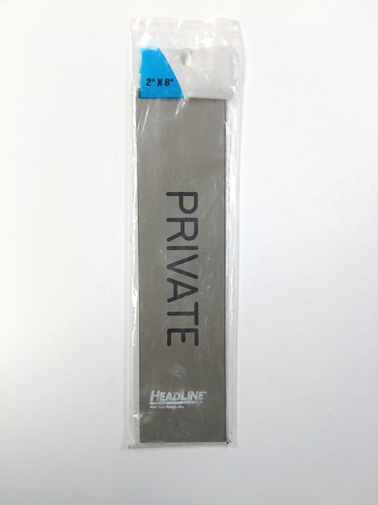 IG LETRERO "PRIVATE"