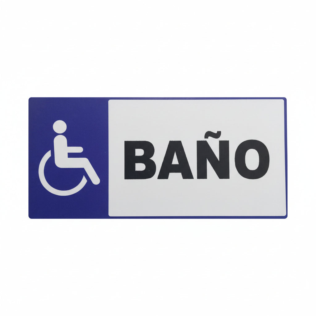 Baño Sign - JA Riollano